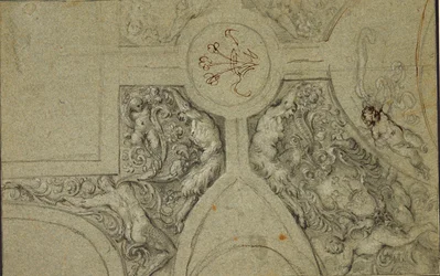 Design for the Decorative Framework of the Ceiling for the Camerino Farnese